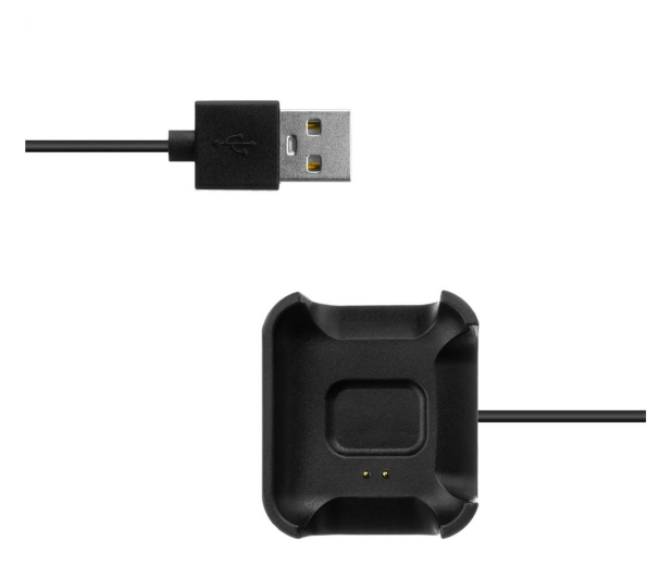 FIXED USB-A Charging Cable do Xiaomi Mi Watch Lite black - 1341349 - zdjęcie 2